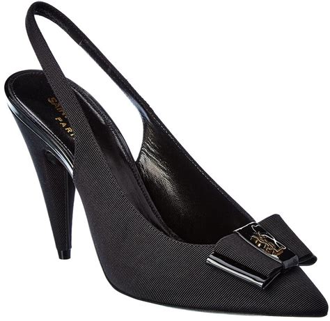 Saint Laurent Anaïs Slingback Pumps 